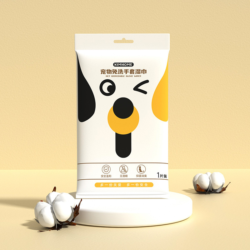 Disposable Bath Wet Wipes For Pet