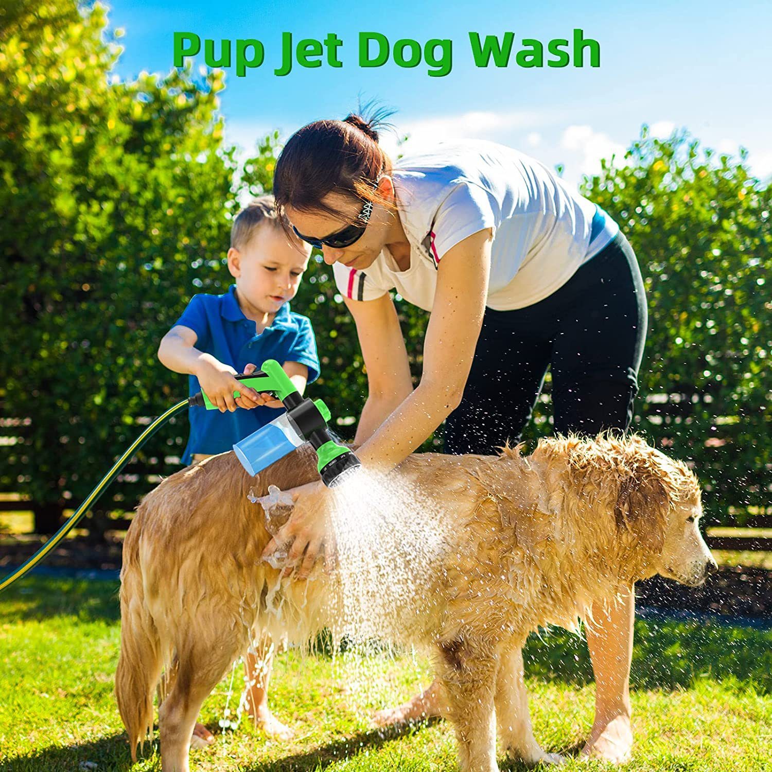 High-Pressure Pet Dog Wash Outdoor Spray Shower - Image 3