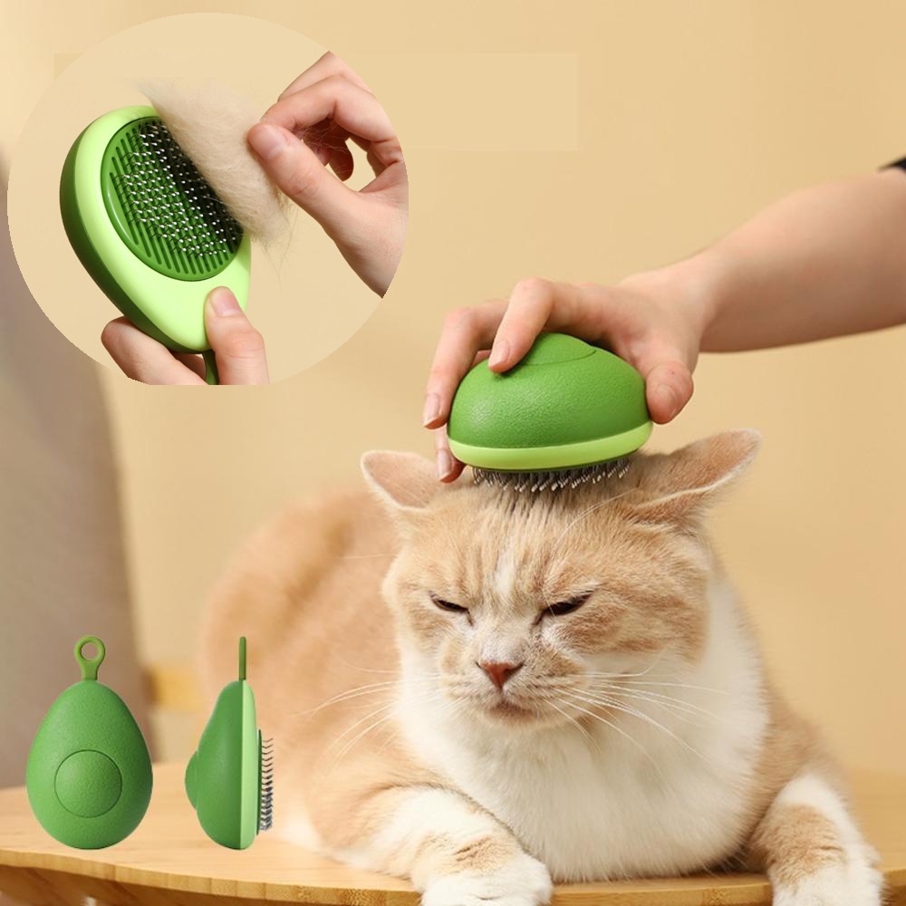Creative Cat Avacado Grooming Comb