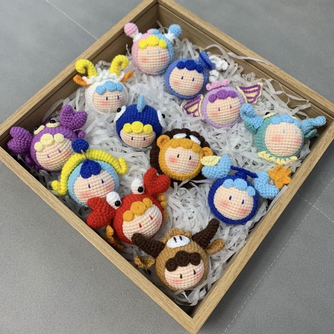Crocheted Pendant Knitted Doll Keychain - Image 5