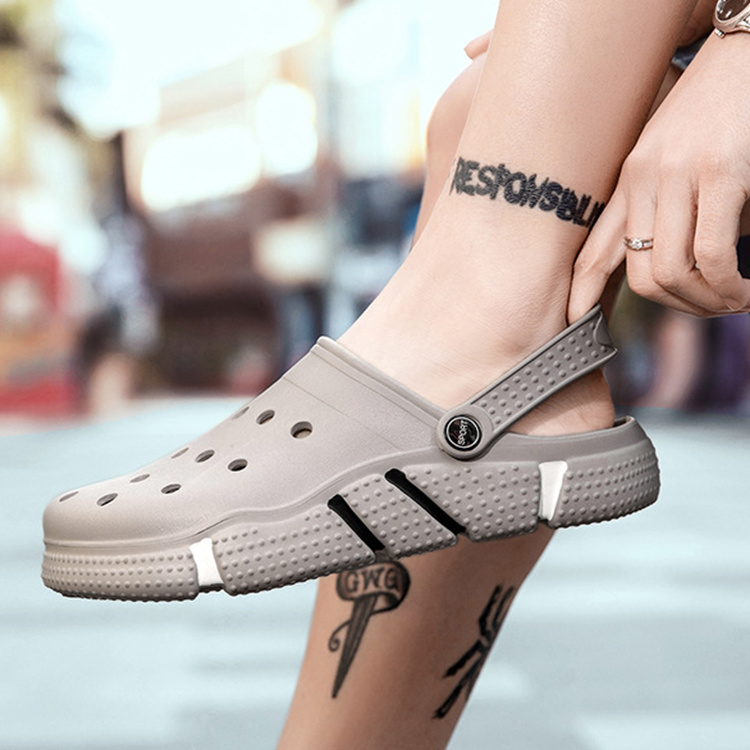Summer Men Hole Shoes Sandals - Image 2