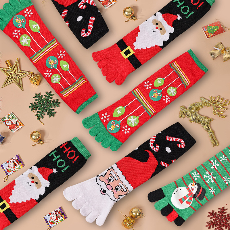 Cute Christmas Sweat-absorbent Split-toe Socks - Image 9