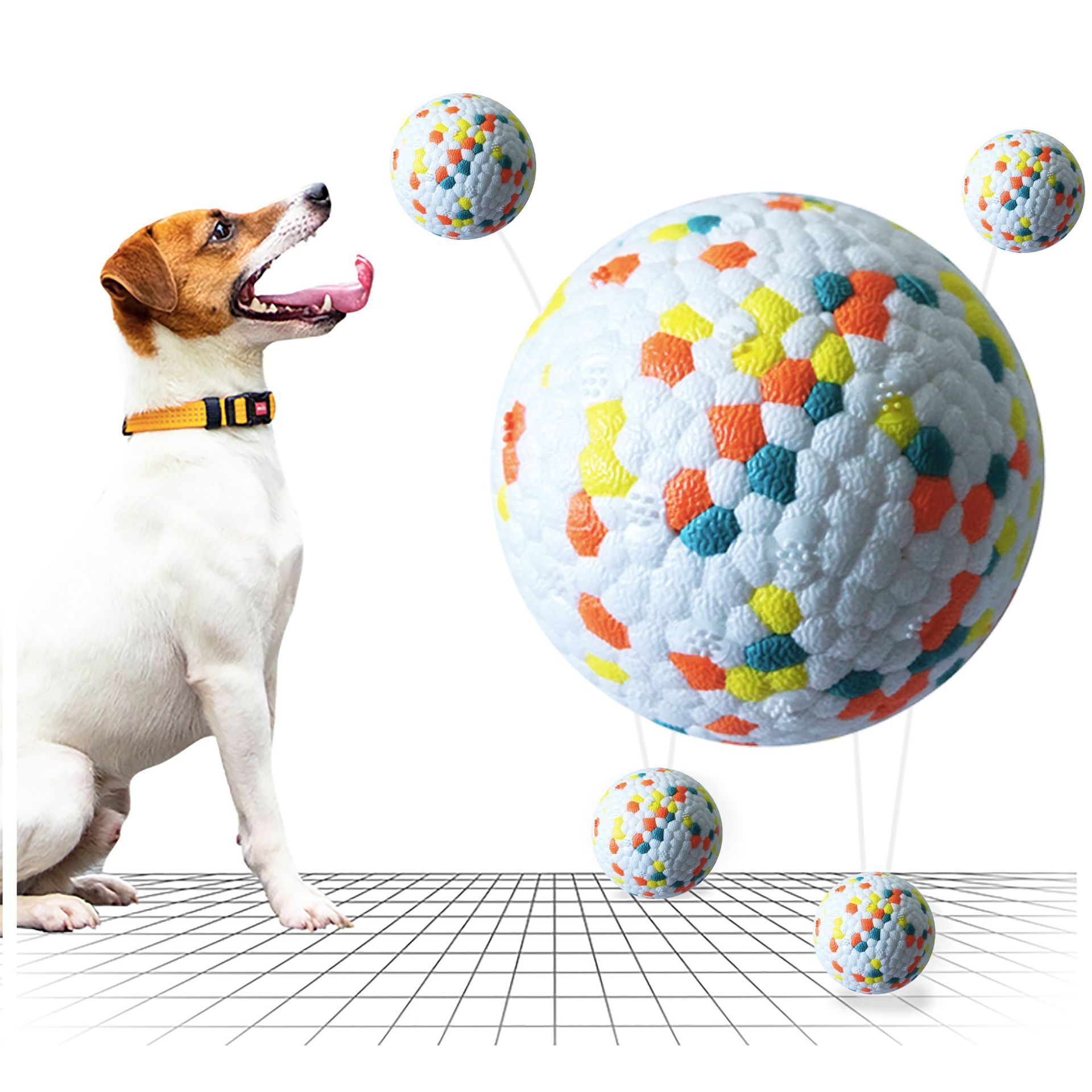 Interactive Dog Molars Pet Training Toy Ball