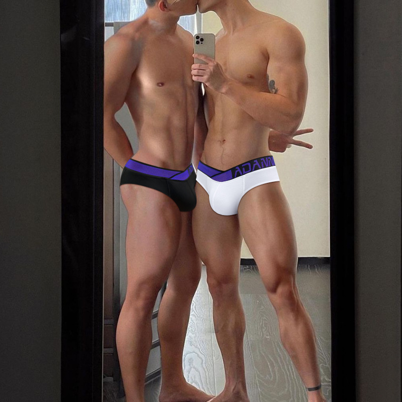 Men's Laser Gradient Belt Briefs - Image 3