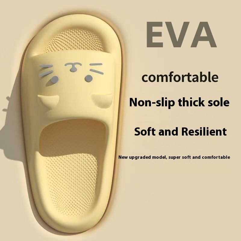 Non-slip Kitten Indoor Home Men FlipFlop