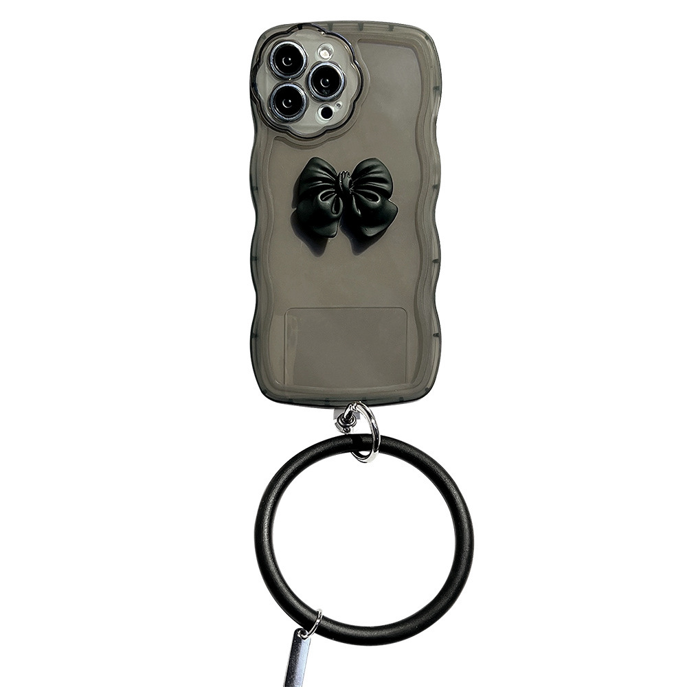 Women's Silicone Wave Bow Phone Case - Image 3