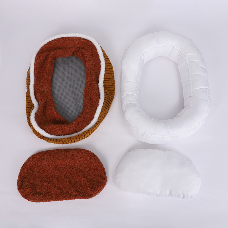 Cute Soft Detachable Pet Plush Bed - Image 3