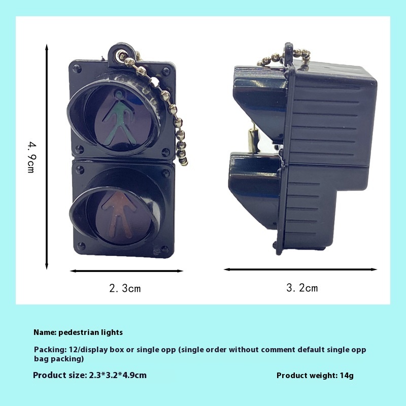 Mini Traffic Lights Keychain - Image 7