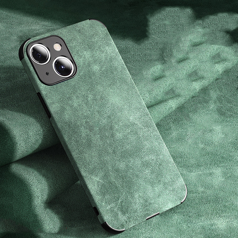 Lambskin Aura Sanding Mobile Phone Case