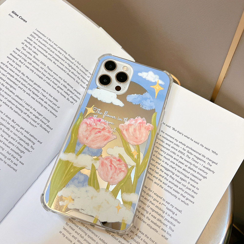 Silicone Literary Tulip Phone Case - Image 5