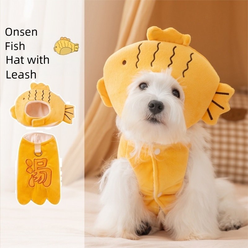 Pet Dog Funny Fish Shaped Clothing