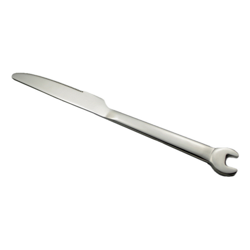304 Stainless Steel Wrench Cutlery Set - Image 7