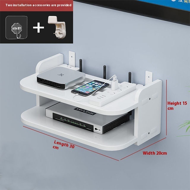 Punch-Free Wall-Mounted Storage Rack - Image 2