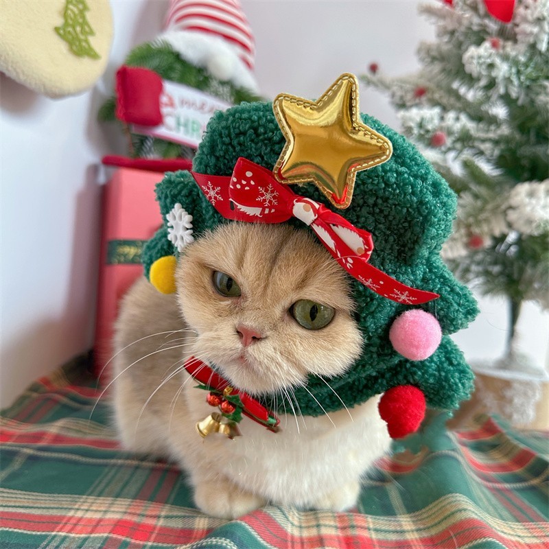 Pet Christmas Cat Dog Hat - Image 4