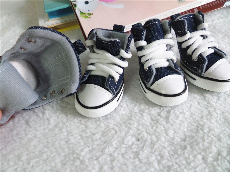 Cowboy Lace Pet Dog Shoes - Image 3