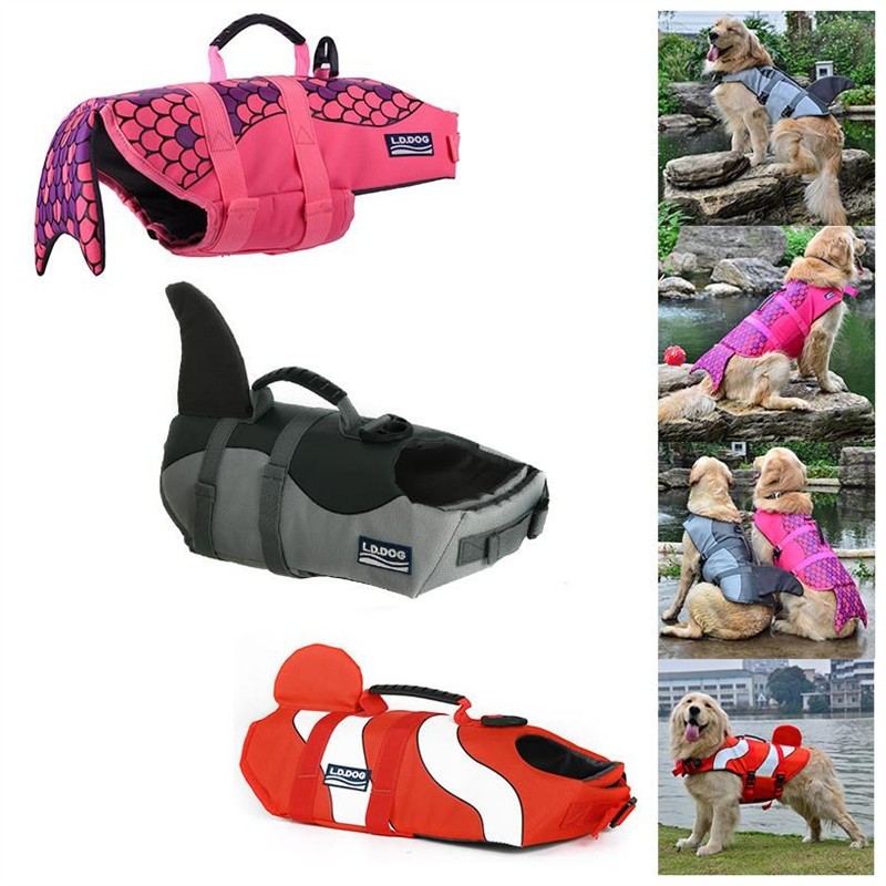 Outdoor Swimming Life Jacket Dog Suit - Image 8