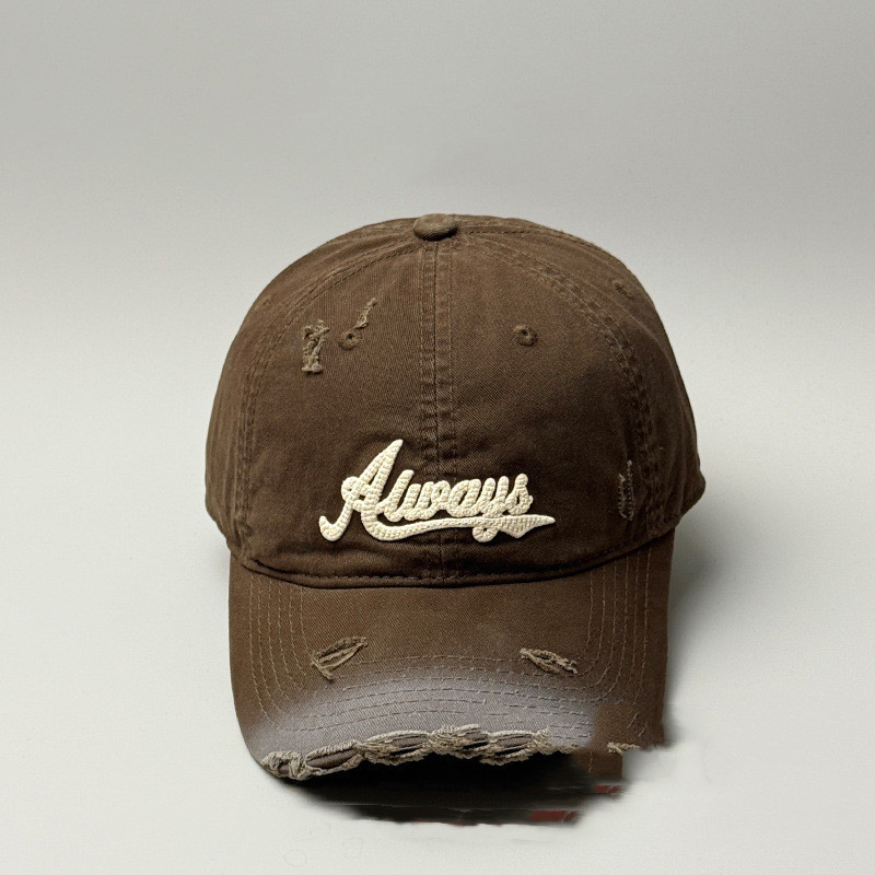 Retro Worn Washed-out Sun Hat - Image 7