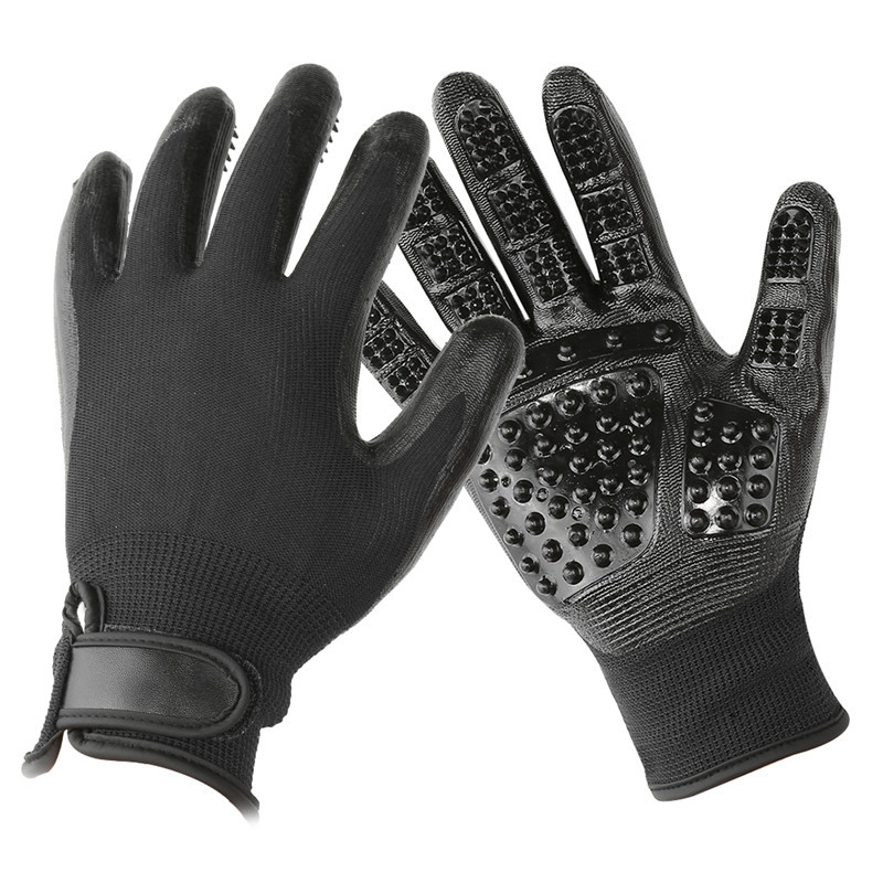 Soft Rubber Pet Hair Grooming Glove - Image 8
