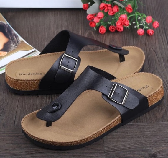One Toe Sided Men Sandals - Image 8
