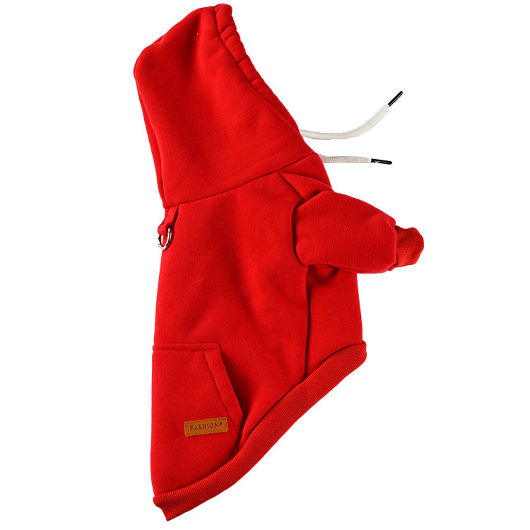 Pet Dog Fashion Simple Hooded Sweater - Image 3