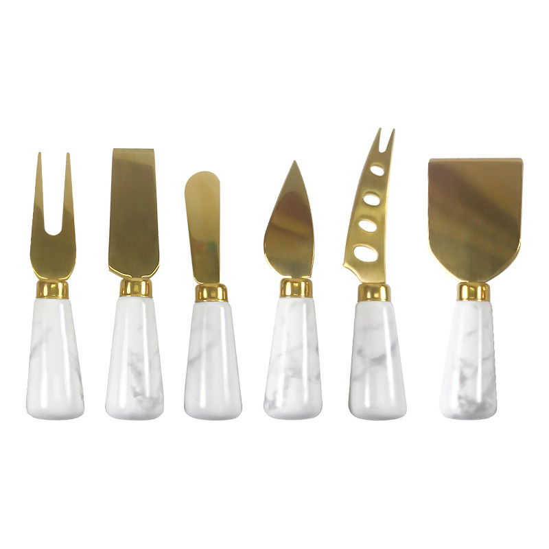 Creative 6-Pc Stainless Steel Spatula Fork Shovel Cutlery - Image 5