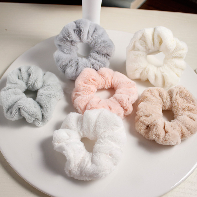 Cute Plush Large Intestine Hair Tie Rope