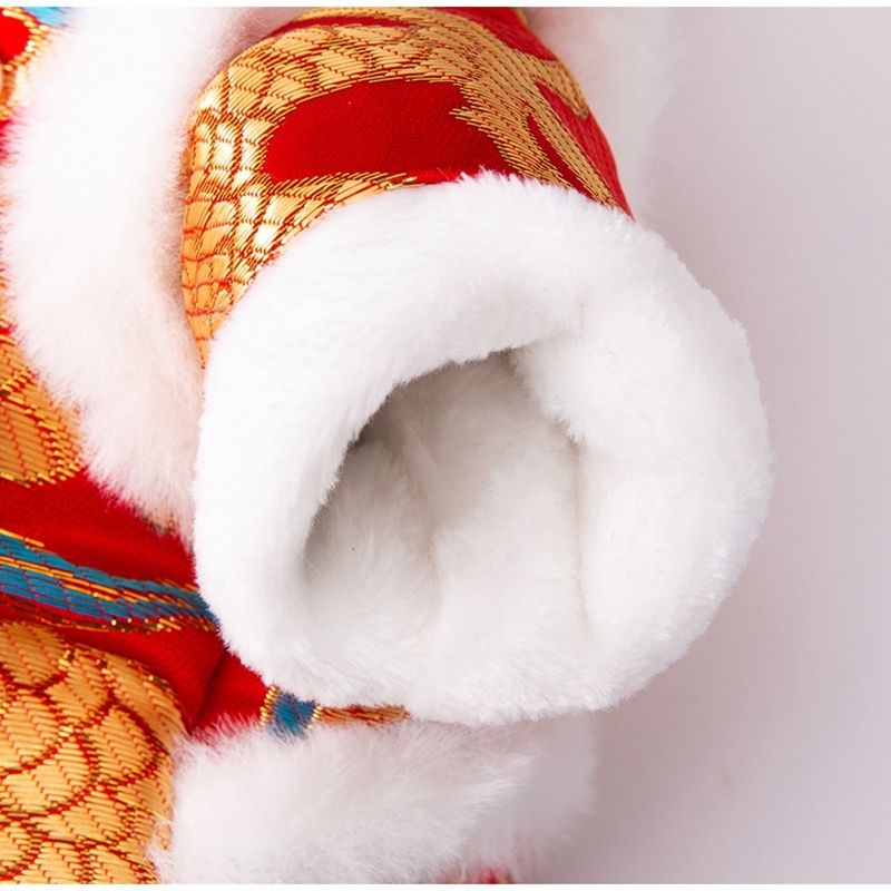Dragon Brocade Pet Jumpsuit - Image 8