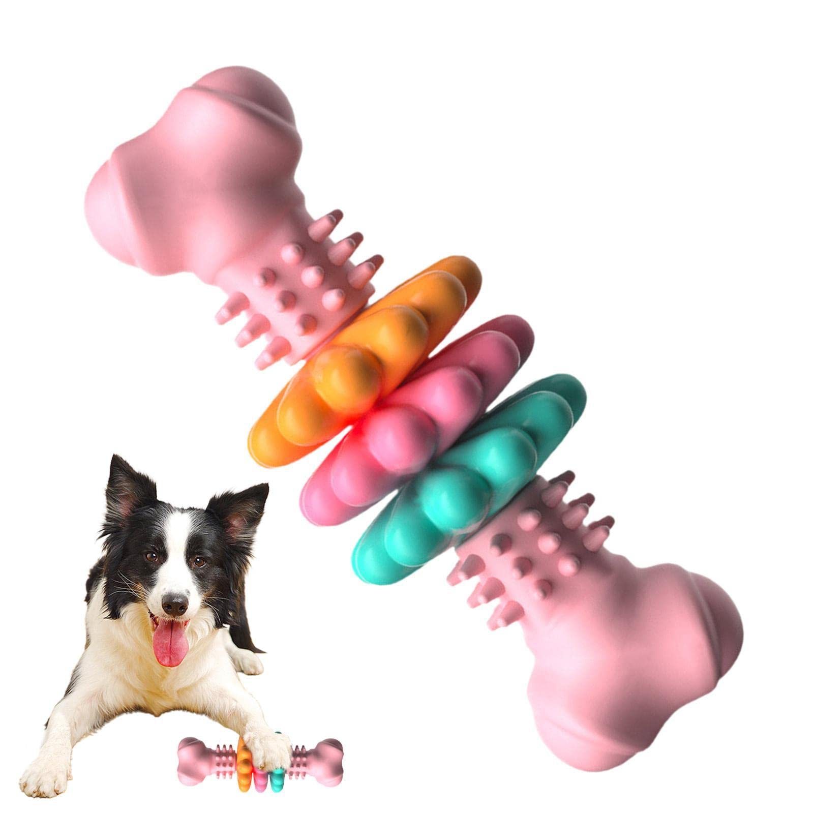 Indestructible TPR Bone Chewing Dog Toy - Image 5