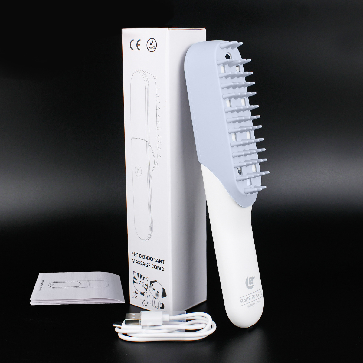 Sterilization Pet Silicone Massage Brush Comb - Image 3