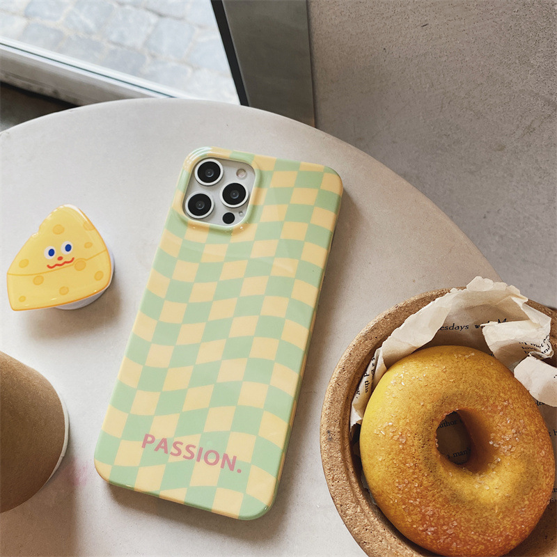 Cheese Holder Checkerboard Phone Case - Image 5