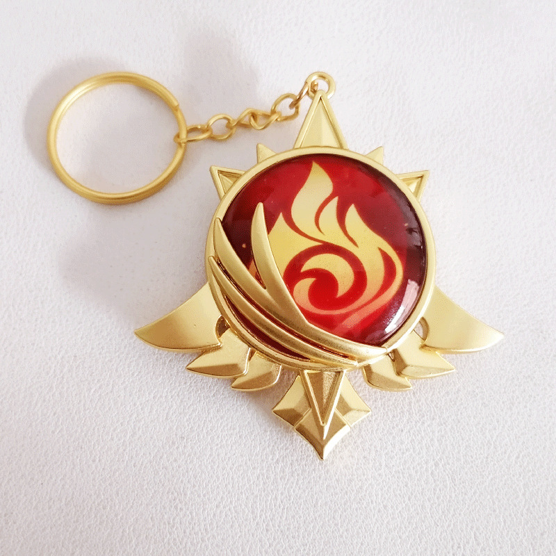 Luminous Glass Exquisite Large Keychain - Image 7