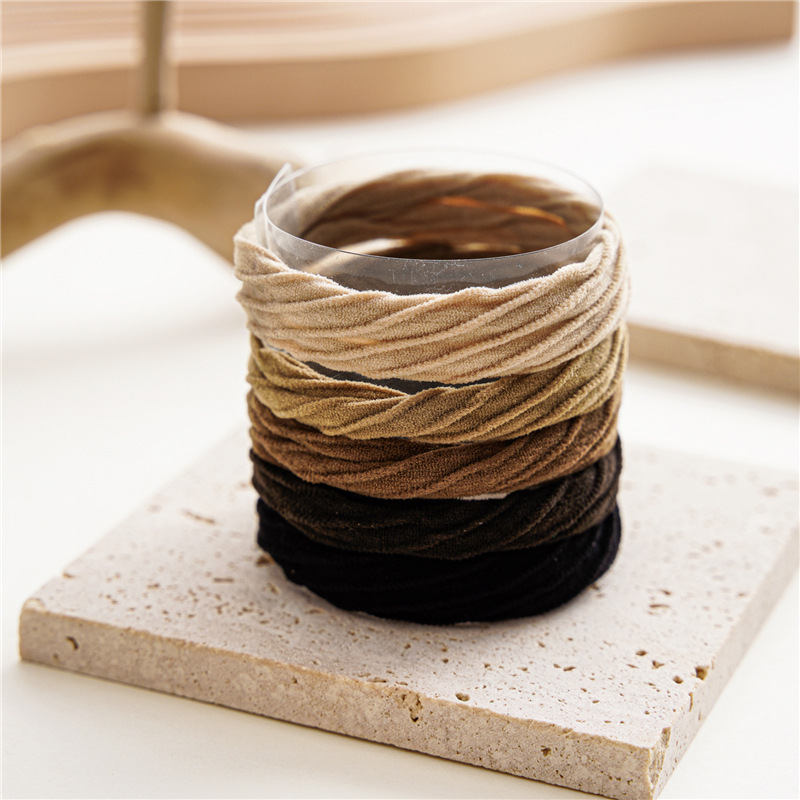 Simple Binding Head Rubber Band Scrunchie