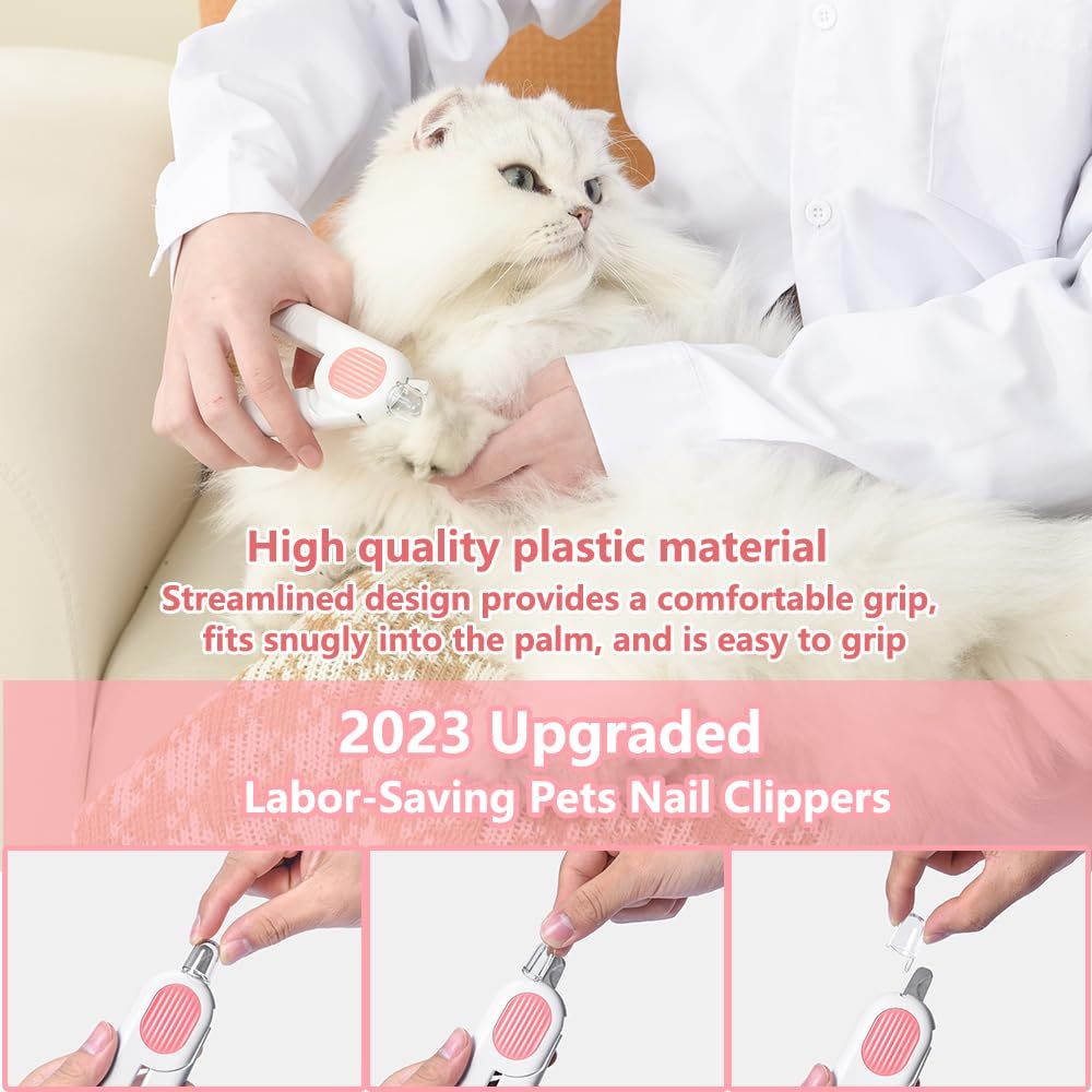Mini Pet Nail Trimmers With LED Light - Image 3