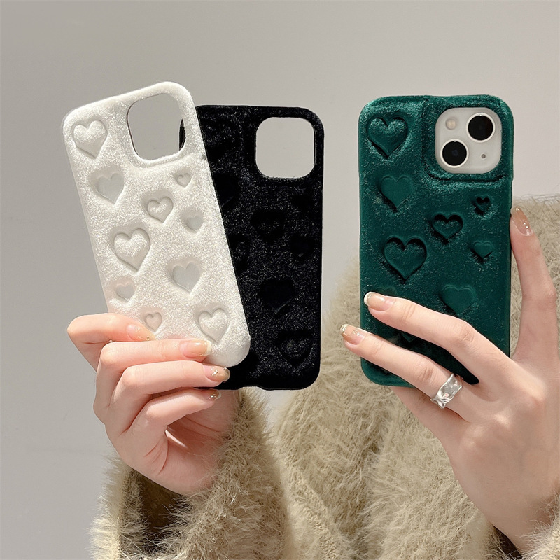Plush Full Screen Love Phone Case - Image 8