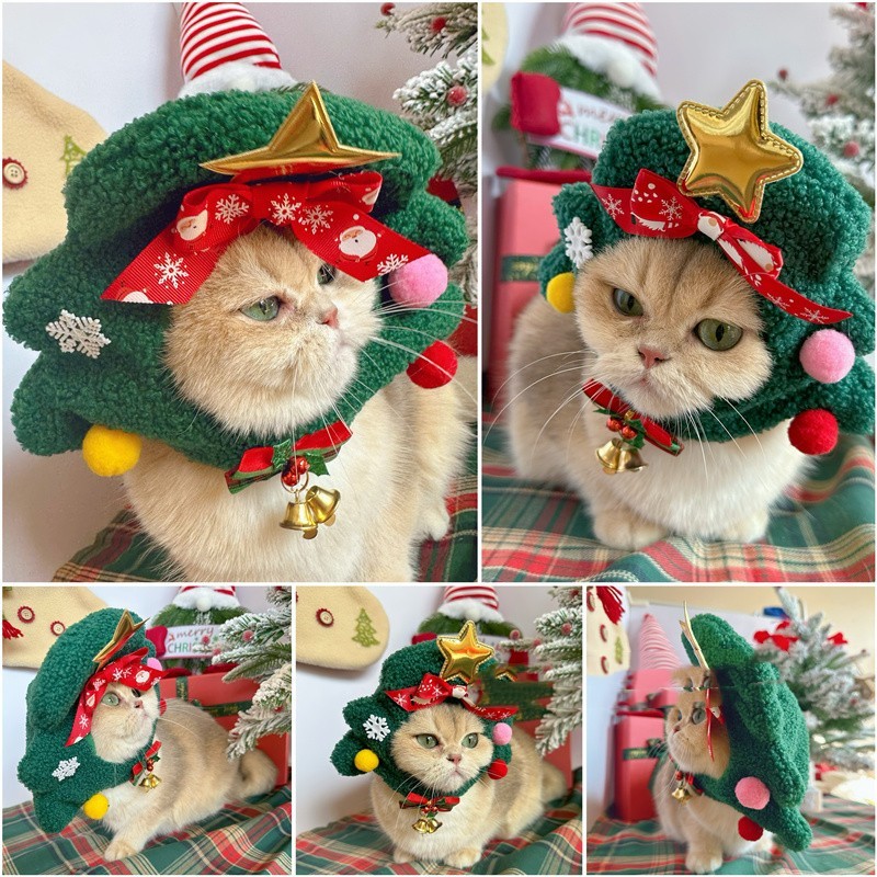 Pet Christmas Cat Dog Hat - Image 9