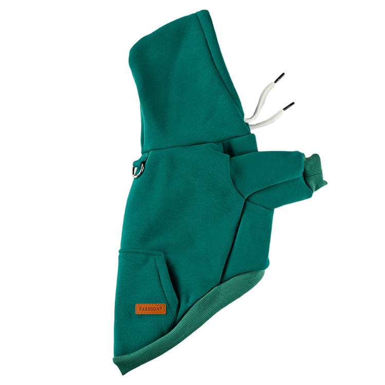 Pet Dog Fashion Simple Hooded Sweater - Image 4