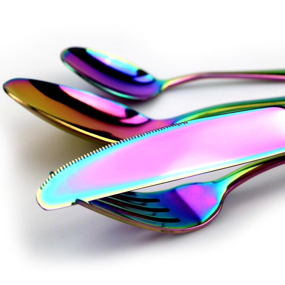 Stainless Steel Colorful Steak High-End Cutlery - Image 5