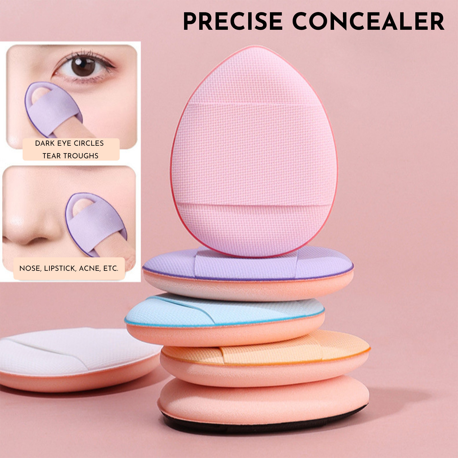 Mini Size Professional Cosmetic Cushion Puff