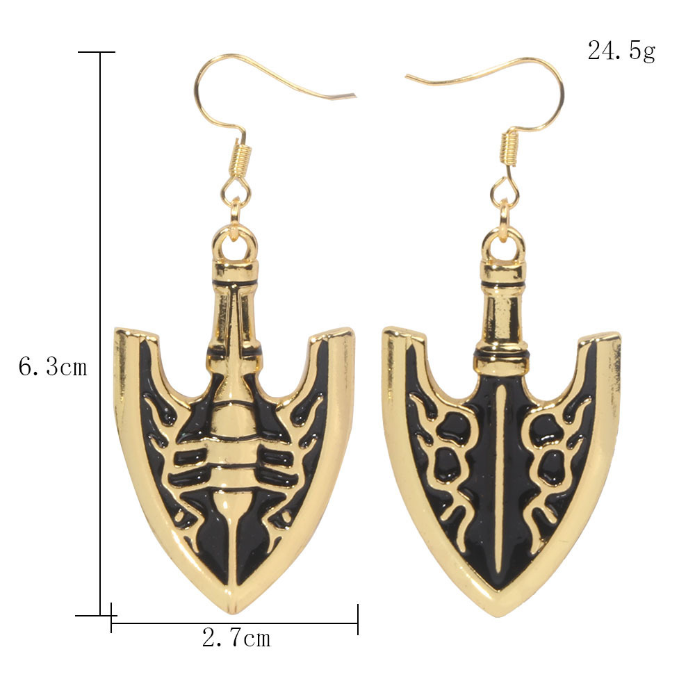 Fashion Gold Arrow Keychain Necklace - Image 2
