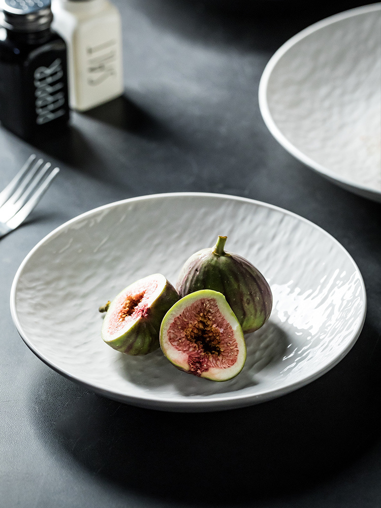 Homemade Ceramic Underglaze Stone Pattern Plates - Image 10