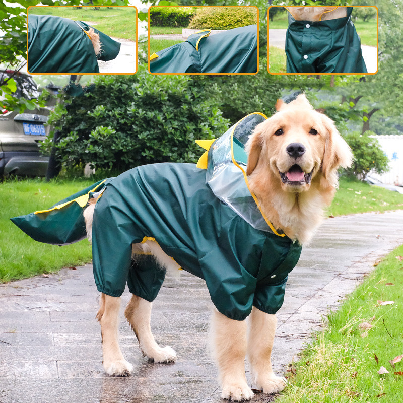 Raincoat Four-legged Pet Transformation Suit - Image 6