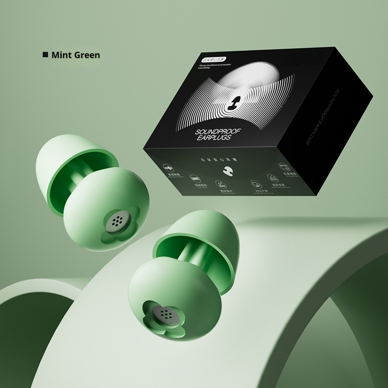 Sleep Comfort Student Silicone Earplugs - Image 5