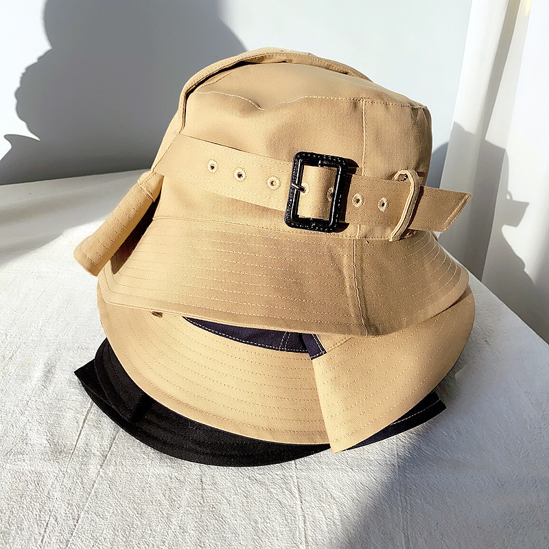 Women's Fisherman Cotton Trench Hem Hat
