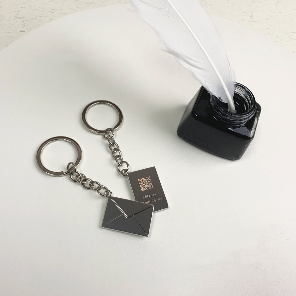 Envelope Express Zinc Alloy Keychain - Image 4