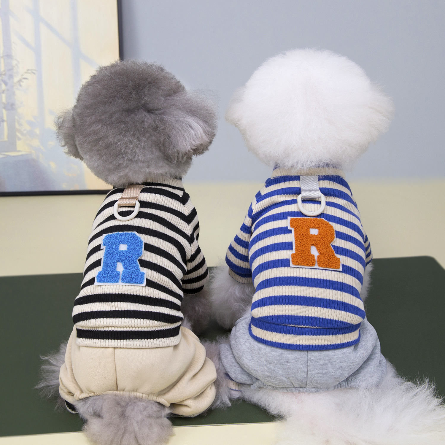 Casual Pet Twenty Five Stripes Dog Hoodie