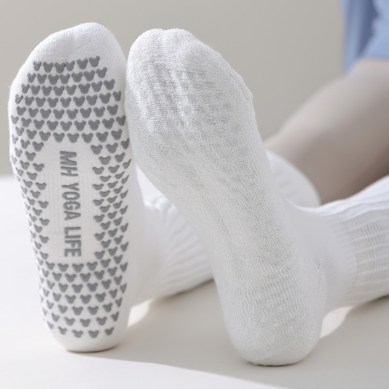 Non-Slip Thickened Long Yoga Socks - Image 2