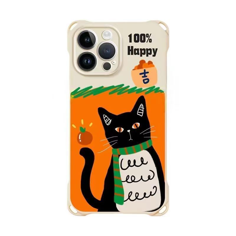 Scarf Cat Crossbody Lanyard Phone Case - Image 2