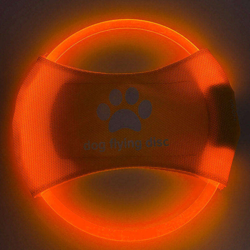 LED Flying Luminous Trainning Disc Dog - Image 4