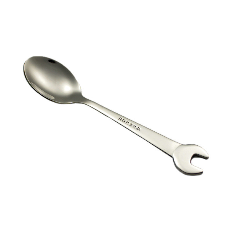 304 Stainless Steel Wrench Cutlery Set - Image 6
