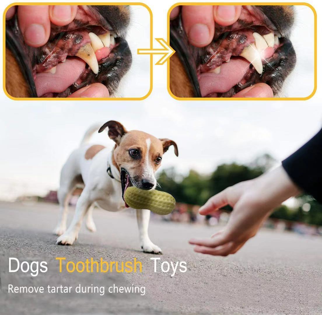 Pets Peanut Rubber Tooth Chew Toy - Image 5